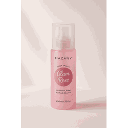 Body Splash Glam Rosê Hazany Sentir 200ml - HAZANY COSMÉTICOS