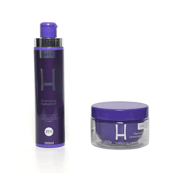Kit Shampoo e Máscara Matizadora 200g - HAZANY COSMÉTICOS