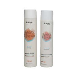 Kit Shampoo Argan e Jojoba 300ml + Condicionador A... - HAZANY COSMÉTICOS