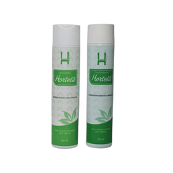 Kit Shampoo e Condicionador Hortelã - HAZANY COSMÉTICOS