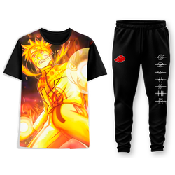 Conjunto Camiseta + Calça Naruto Poderoso - 887 - HELPFULL