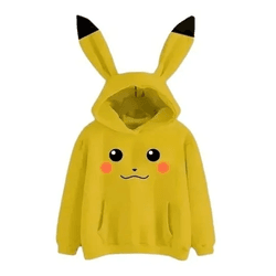 Moletom Canguru Pokemon Pikachu Orelhinhas - MC-02 - HELPFULL