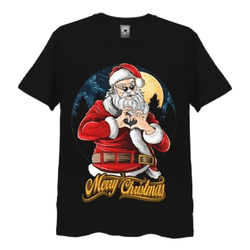Camisa Camiseta Feliz Natal Christmas Papai Noel M... - HELPFULL