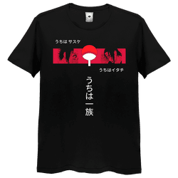 Camiseta Full 3D Sasuke e Minato Uchiha - 6015 - HELPFULL