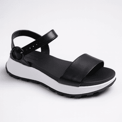 SANDÁLIA FEMININA MOLECA 5537.101 FLATFORM LANÇAME... - HILDA COSTA
