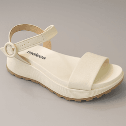 SANDÁLIA FEMININA MOLECA 5537.101 FLATFORM LANÇAME... - HILDA COSTA