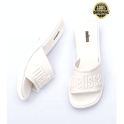 MELISSA BECCA SLIDE LEVE E MACIA ORIGINAL - BRANC - HILDA COSTA