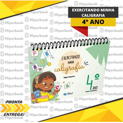 Exercitando Minha Caligrafia - 4º Ano - REFORMULAD... - HIPERBOOK