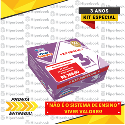 Viver Valores - Kit Especial - 3 Anos - REFORMULAD... - HIPERBOOK