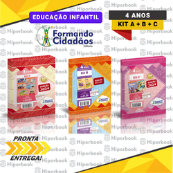 Formando Cidadãos - 4 Anos - Kit A + B + C - Educa... - HIPERBOOK