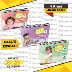 Kit Completo Luz do Saber - 4 Anos - 404 - HIPERBOOK