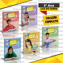 Kit Completo Luz do Saber - 5° Ano - 5005 - HIPERBOOK