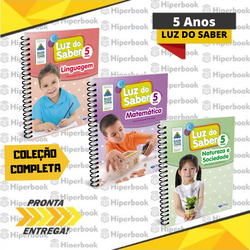 Kit Completo Luz do Saber - 5 Anos - 505 - HIPERBOOK