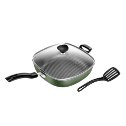 Frigideira Wok Quadrada Patolux N°29 Antiaderente ... - HOMEUTIL