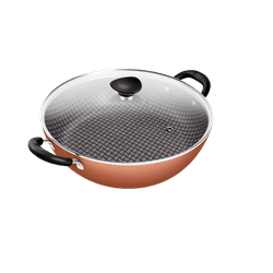 Frigideira Wok 2 Alças Patolux N°28 Antiaderente C... - HOMEUTIL