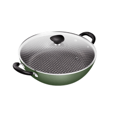 Frigideira Wok 2 Alças Patolux N°28 Antiaderente V... - HOMEUTIL