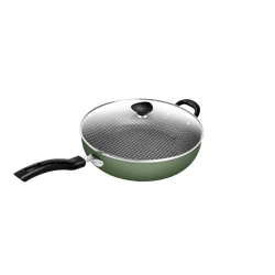 Frigideira Wok N°30 Patolux Antiaderente Verde - 1... - HOMEUTIL