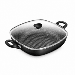 Frigideira Wok N°29 Quadrada 2 Alças Antiaderente ... - HOMEUTIL