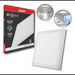 KIT10 PAINEL LED MODULAR SOBREPOR 60X60 6500K 45W BIV- AV147931377 - 55517 - BellaLuz | Lighting Store