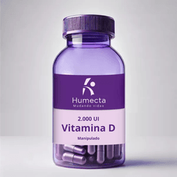 Vitamina D 2.000 UI - 10100 - Humecta 