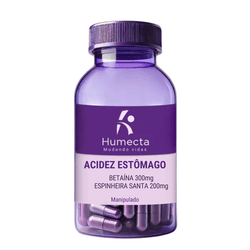 ACIDEZ ESTÔMAGO - BETAINA ESPINHEIRA SANTA - Humecta 