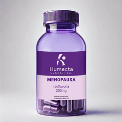Suplemento para Menopausa Isoflavona 200 MG - Caps - Humecta 