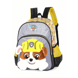 Mochila Escolar Infantil Masculina 16L Rubble Patr... - Ia Ou