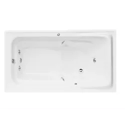 Banheira Anatomica Dupla 167x122x49CM 2 pessoas 33... - Ideale em Casa