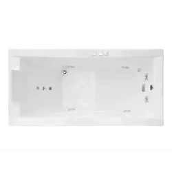 Banheira Zen 182x182x90CM 1 pessoa 256L Axell - ZR - Ideale em Casa