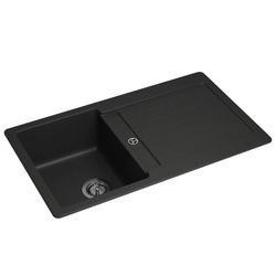 Cuba de Cozinha Deca Unic Quartzo Black Matte - CC... - Ideale em Casa