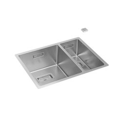 Cuba de Cozinha Dupla em Inox Deca Wish 55 570x440... - Ideale em Casa