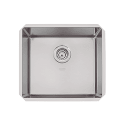 Cuba Inox Undermount Quadrum 45U Tramontina 450X40... - Ideale em Casa