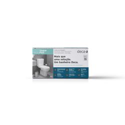 Kit Bacia Deca com Caixa Acoplada Vogue Plus Branc... - Ideale em Casa