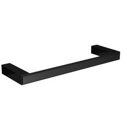 Porta Toalha Barra 35cm Contemporânea Black Noir -... - Ideale em Casa