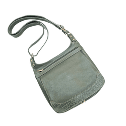 Bolsa Transversal couro verde militar - 413 verde ... - Ide by Ide