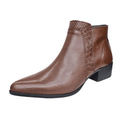 bota em couro chocolate - F1434 chocolate - Ide by Ide