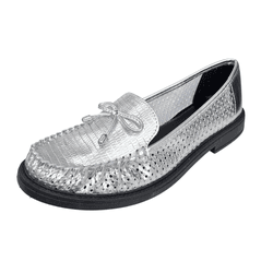 mocassim couro prata - 254.015 prata - Ide by Ide