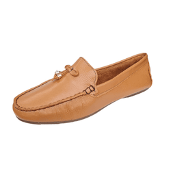 mocassim drive couro caramelo - Elaine 20 caramelo - Ide by Ide
