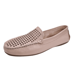 mocassim drive couro nude - Elaine 30 nude - Ide by Ide