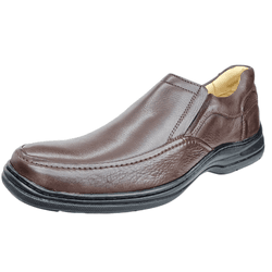 Sapato Mocassim Em Couro café - 13802 café - Ide by Ide