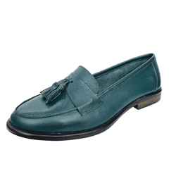 mocassim couro verde - F82 verde - Ide by Ide