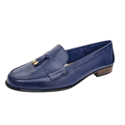 mocassim couro marinho - F55 marinho - Ide by Ide