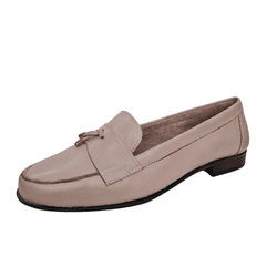 mocassim couro nude - F55 nude - Ide by Ide