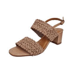 Sandália bege - 457040 brown - Ide by Ide