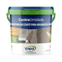 Contra Umidade - Viapol 3,6L - ImperSelantes - Produtos Técnicos para Impermeabilização 