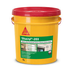 SikaCryl 203 - Balde 5 KG - ImperSelantes - Produtos Técnicos para Impermeabilização 