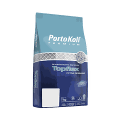 Rejunte Topflex Resinado (cores) 1 kg - Portokoll - ImperSelantes - Produtos Técnicos para Impermeabilização 