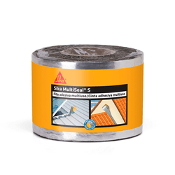 Sika Multiseal S Aluminizada - Rolo 10 Cm 10 M - ImperSelantes - Produtos Técnicos para Impermeabilização 