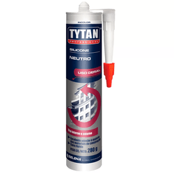 Silicone Neutro Tytan Uso Geral - INCOLOR - 280g - ImperSelantes - Produtos Técnicos para Impermeabilização 