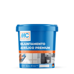 Rejunte Acrílico Premium (cores) PT 1KG - MC Bauch... - ImperSelantes - Produtos Técnicos para Impermeabilização 
